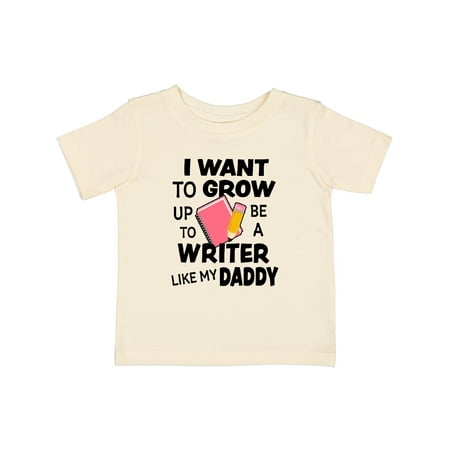 Inktastic I Want to Grow Up to Be a Writer Like My Daddy Gift Baby Boy or Baby Girl T-Shirt
Inktastic I Want to Grow Up to Be a Writer Like My Daddy Gift Baby Boy or Baby Girl T-Shirt
