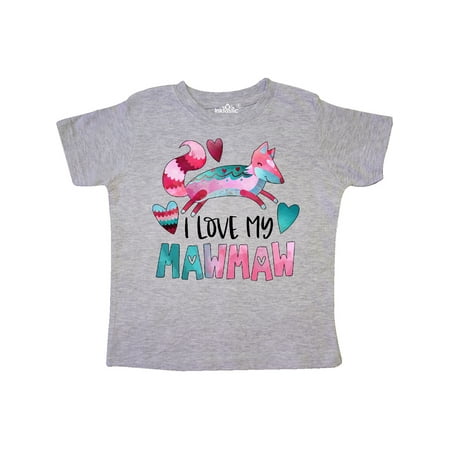 Inktastic I Love My Mawmaw Pink and Blue Fox with Hearts Gift Toddler Boy or Toddler Girl T-Shirt
Inktastic I Love My Mawmaw Pink and Blue Fox with Hearts Gift Toddler Boy or Toddler Girl T-Shirt