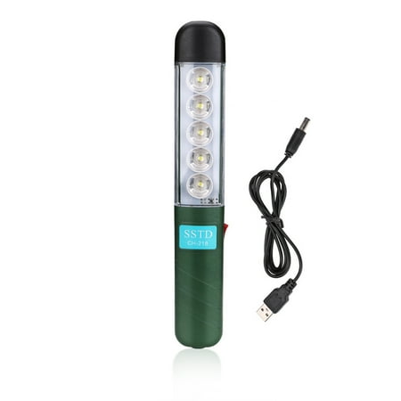 5 LED Portable Rechargeable Flashlight with 3.7 Voltage Lightweight Work Light Maintenance Lamp for Outdoor Camping Tent
5 LED Portable Rechargeable Flashlight with 3.7 Voltage Lightweight Work Light Maintenance Lamp for Outdoor Camping Tent