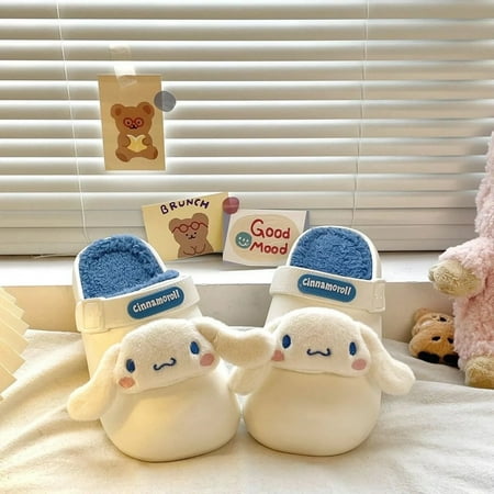 Sanrio Kawaii Hello Kitty Cute Cotton Slippers Women Y2k Winter Waterproof Home Plush Shoes Anime Kuromi Sweet Girls Warm Shoes
Sanrio Kawaii Hello Kitty Cute Cotton Slippers Women Y2k Winter Waterproof Home Plush Shoes Anime Kuromi Sweet Girls Warm Shoes