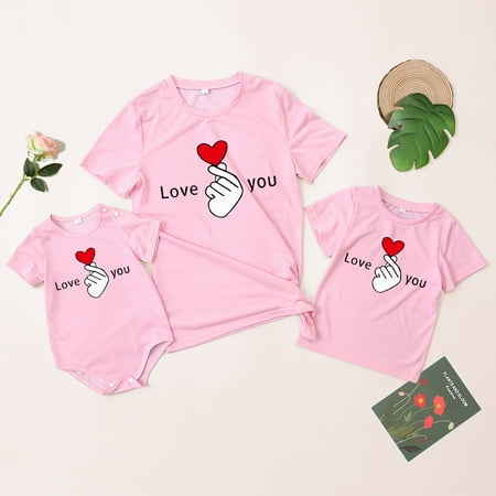 Mommy and Me Shirts Matching Family T Shirts Matching Sibling Outfits Gift for New Mom New Baby - Pink Kid T-shirt 4-5Y
Mommy and Me Shirts Matching Family T Shirts Matching Sibling Outfits Gift for New Mom New Baby - Pink Kid T-shirt 4-5Y