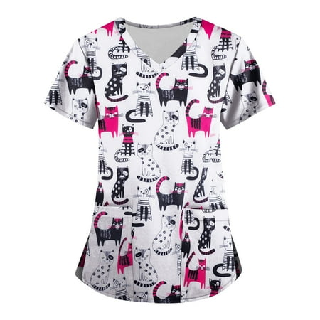 CHMORA Scrub Tops for Women — Classic Fit 1 Pocket Four-Way Stretch Anti-Wrinkle Women’s Medical Scrub Top Multicolor M
CHMORA Scrub Tops for Women — Classic Fit 1 Pocket Four-Way Stretch Anti-Wrinkle Women’s Medical Scrub Top Multicolor M