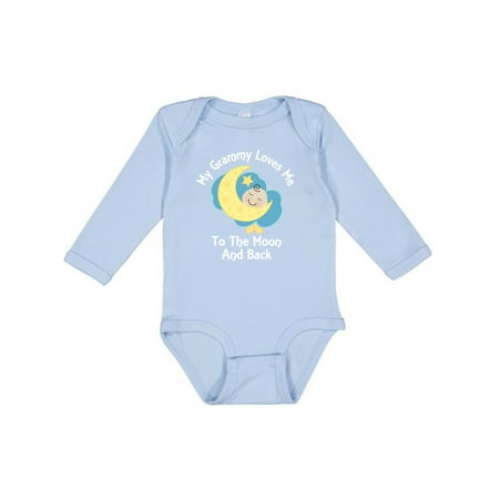 Inktastic Grammy Loves Me Moon and Back Gift Baby Boy or Baby Girl Long Sleeve Bodysuit
Inktastic Grammy Loves Me Moon and Back Gift Baby Boy or Baby Girl Long Sleeve Bodysuit