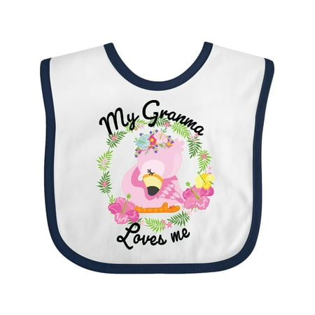 Inktastic Baby Flamingo My Granma Loves Me with Flower Wreath Gift Baby Boy or Baby Girl Bib
Inktastic Baby Flamingo My Granma Loves Me with Flower Wreath Gift Baby Boy or Baby Girl Bib