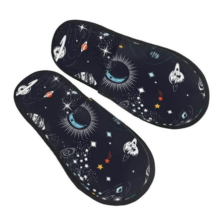 House Slippers for Women Men - Galaxy2 Soft House Shoes Fuzzy Slippers Lightweight Slip-On Cozy House Slippers for Woman Indoor Outdoor
House Slippers for Women Men - Galaxy2 Soft House Shoes Fuzzy Slippers Lightweight Slip-On Cozy House Slippers for Woman Indoor Outdoor