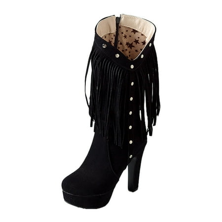 fvwitlyh Boots for Womens Mid Calf Rain Boots Size 11 Women s Foreign Trade Large Size Tassel Suede Wide Calf Boots for Women Knee High
fvwitlyh Boots for Womens Mid Calf Rain Boots Size 11 Women s Foreign Trade Large Size Tassel Suede Wide Calf Boots for Women Knee High