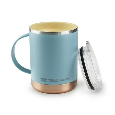 ASOBU 12 oz Vacuum Insulated Ultimate Coffee Mug Baby Blue