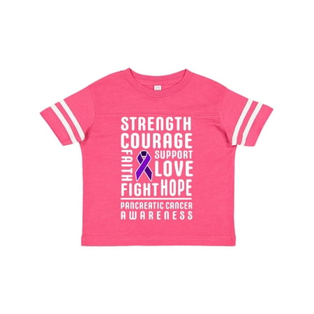 Inktastic Strength Support Love Fight Pancreatic Cancer Awareness Gift Toddler Boy or Toddler Girl T-Shirt
Inktastic Strength Support Love Fight Pancreatic Cancer Awareness Gift Toddler Boy or Toddler Girl T-Shirt