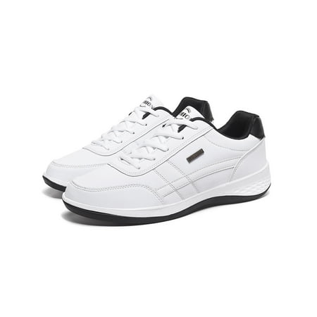 GENILU Mens Wear-resistant Comfort Round Toe Athletic Shoes Sports Nonslip Casual Low Top Trainers White 7
GENILU Mens Wear-resistant Comfort Round Toe Athletic Shoes Sports Nonslip Casual Low Top Trainers White 7