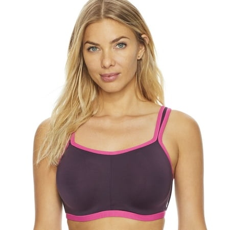 NATORI Sumac/Electric Pink Yogi Sports Bra US 32D UK 32D NWOT