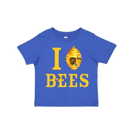 Inktastic I Love Bees Gift Toddler Boy or Toddler Girl T-Shirt