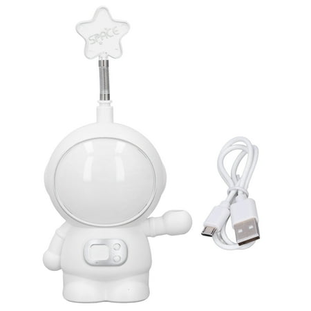 LED Desk Lamp 2 Lighting Modes Eye Protection USB Charging Astronaut Night Light with Pencil Sharpener for Home DeskWhite
LED Desk Lamp 2 Lighting Modes Eye Protection USB Charging Astronaut Night Light with Pencil Sharpener for Home DeskWhite