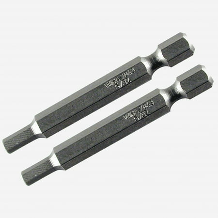 Wiha 73929 2.5 x 70mm Hex Power Bit - 2 Pack
