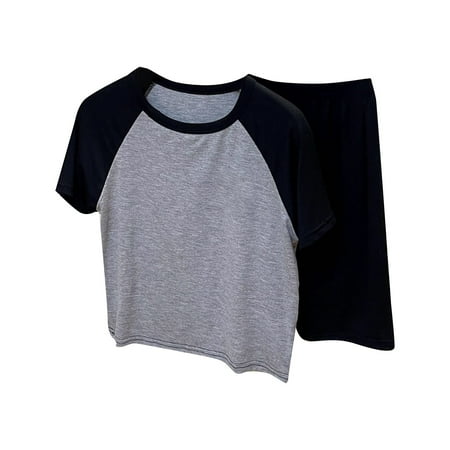 Toddler Boys Pajama Set Thin Short Sleeved Round Neck T Shirt + Shorts Homewear Pj s Set
Toddler Boys Pajama Set Thin Short Sleeved Round Neck T Shirt + Shorts Homewear Pj s Set