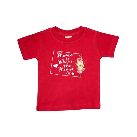 Inktastic Wyoming Home is Where The Heart is with Watercolor Floral Gift Baby Girl T-Shirt
Inktastic Wyoming Home is Where The Heart is with Watercolor Floral Gift Baby Girl T-Shirt