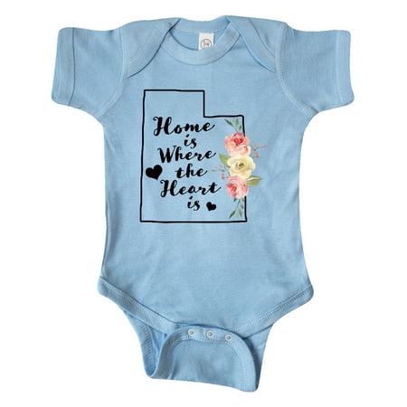 Inktastic Utah Home is Where The Heart is with Watercolor Floral Gift Baby Girl Bodysuit
Inktastic Utah Home is Where The Heart is with Watercolor Floral Gift Baby Girl Bodysuit