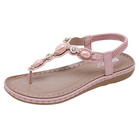 Youmylove Women Sandals Leisure Bohemia Style Women Rhinestones Summer Non-Slip Elastic Band Flat Beach Open Toe Breathable Sandals Shoes Zapatos De Mujer Shoes
Youmylove Women Sandals Leisure Bohemia Style Women Rhinestones Summer Non-Slip Elastic Band Flat Beach Open Toe Breathable Sandals Shoes Zapatos De Mujer Shoes