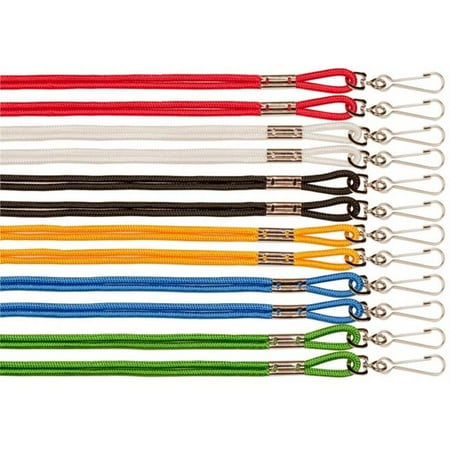 Champion Sport 126ASST J-Hook Style Lanyard- 22 in. Long