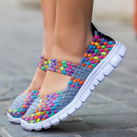Women Slip-On Light Weight Elastic Trainer Sports Water Shoes Sneakers Summer New
Women Slip-On Light Weight Elastic Trainer Sports Water Shoes Sneakers Summer New