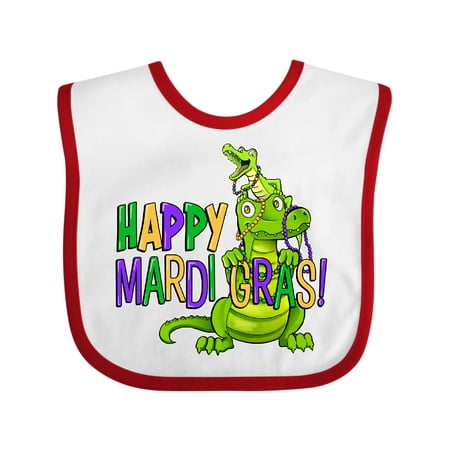 Inktastic Happy Mardi Gras Big and Little Alligators with Beads Gift Baby Boy or Baby Girl Bib
Inktastic Happy Mardi Gras Big and Little Alligators with Beads Gift Baby Boy or Baby Girl Bib