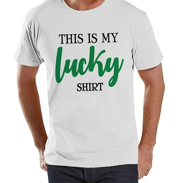 Custom Party Shop Men's Lucky Shirt St. Patrick's Day T-Shirt - Large