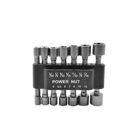 14pcs Hexagon Nut Driver Non Magnetic Electric Screwdriver Drill Bit Socket Set
14pcs Hexagon Nut Driver Non Magnetic Electric Screwdriver Drill Bit Socket Set
