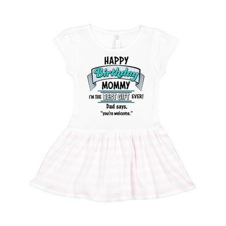 Inktastic Happy Birthday Mommy I m the Best Gift Ever in Blue Gift Toddler Girl Dress
Inktastic Happy Birthday Mommy I m the Best Gift Ever in Blue Gift Toddler Girl Dress