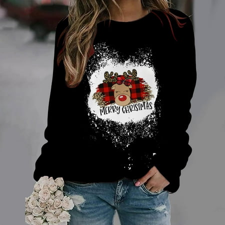 jsaierl Graphic Sweatshirts for Women Funny Graphic Christmas Sweatshirt Round Neck Long Sleeve Plus Size Tops for Women Xmas Gifts Pullover for Teen Girls
jsaierl Graphic Sweatshirts for Women Funny Graphic Christmas Sweatshirt Round Neck Long Sleeve Plus Size Tops for Women Xmas Gifts Pullover for Teen Girls