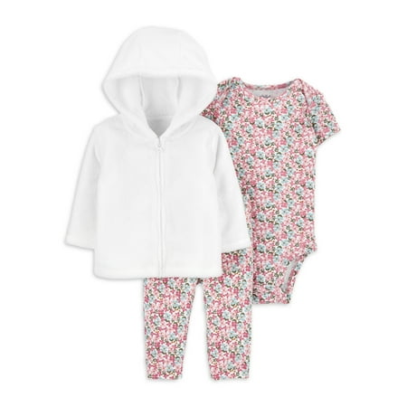 Carter s Child of Mine Baby Girls Cardigan Bodysuit and Legging Set Sizes 0/3-24 Months
Carter s Child of Mine Baby Girls Cardigan Bodysuit and Legging Set Sizes 0/3-24 Months