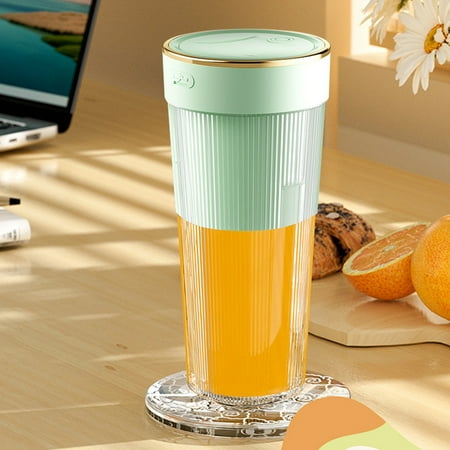 Tiitstoy Portable Blenders Personal Blend-er for Shakes and Smoothies Fruit Juicer USB Rechargeable with 6 Blades Handheld Blenders for Sports Travel and Outdoors Green
Tiitstoy Portable Blenders Personal Blend-er for Shakes and Smoothies Fruit Juicer USB Rechargeable with 6 Blades Handheld Blenders for Sports Travel and Outdoors Green