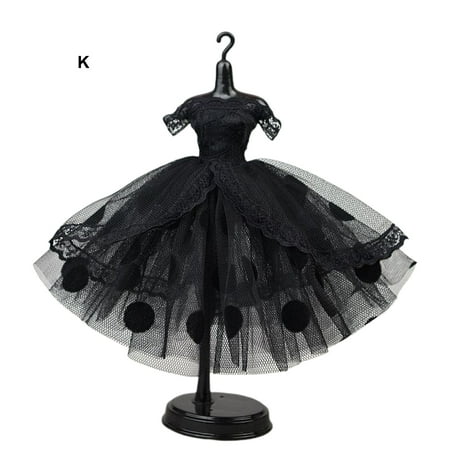 Yoone Elegant Doll Princess Dress Wear-resistant Four-layered Beautiful Girl Doll Wedding Dress for 
Yoone Elegant Doll Princess Dress Wear-resistant Four-layered Beautiful Girl Doll Wedding Dress for