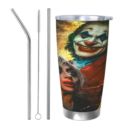 Joker Folie à Deux Tumbler Batman Insanity Stainless Steel Tumbler 20 oz Coffee Travel Mug/Cup Vacuum Insulated & Double Wall with Leakproof Sliding Lid | Great for Hot Drinks and Cold Beverages
Joker Folie à Deux Tumbler Batman Insanity Stainless Steel Tumbler 20 oz Coffee Travel Mug/Cup Vacuum Insulated & Double Wall with Leakproof Sliding Lid | Great for Hot Drinks and Cold Beverages