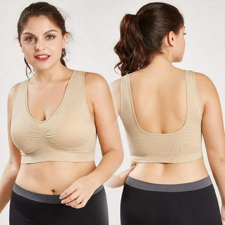 Yoga Bra Women Sports Bra Single-layer Vest Bra Seamless Bra Push Up Bralette Full Coverage Wirefree Bra with Removable Pads
Yoga Bra Women Sports Bra Single-layer Vest Bra Seamless Bra Push Up Bralette Full Coverage Wirefree Bra with Removable Pads