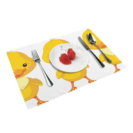 Home Farm Animals Duck Placemats Set Of 4 Washable Wipeable Place Mats Place Mats For Festival Parties Family Dinner (12 X 18inch)
Home Farm Animals Duck Placemats Set Of 4 Washable Wipeable Place Mats Place Mats For Festival Parties Family Dinner (12 X 18inch)
