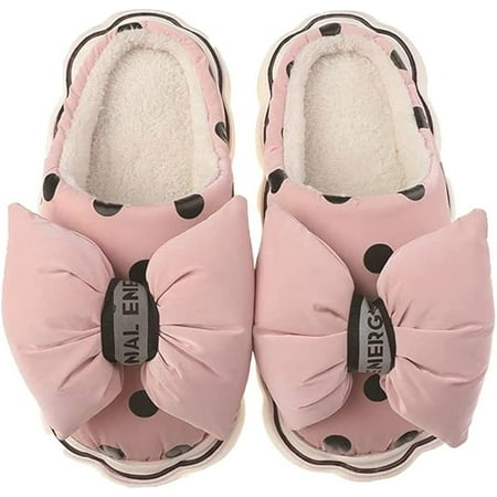PIKADINGNIS Women Lady Fashion Bow Top Soft Warm House Slippers Fluffy Faux Fur Lining Cute Wave Line Sport Printed Elegant Shoes Indoor Outdoor
PIKADINGNIS Women Lady Fashion Bow Top Soft Warm House Slippers Fluffy Faux Fur Lining Cute Wave Line Sport Printed Elegant Shoes Indoor Outdoor