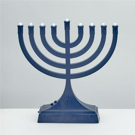 Rite Lite JRN-800 8 x 7 in. Dancing Lights Musical Multifunctional Menorah Navy
Rite Lite JRN-800 8 x 7 in. Dancing Lights Musical Multifunctional Menorah Navy