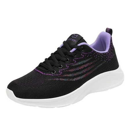 Women s Running Shoes Leisure Women s Lace Up Travel Soft Sole Comfortable Shoes Outdoor Mesh Shoes Runing Fashion Sports Breathable sneakers for Women Mesh Purple
Women s Running Shoes Leisure Women s Lace Up Travel Soft Sole Comfortable Shoes Outdoor Mesh Shoes Runing Fashion Sports Breathable sneakers for Women Mesh Purple