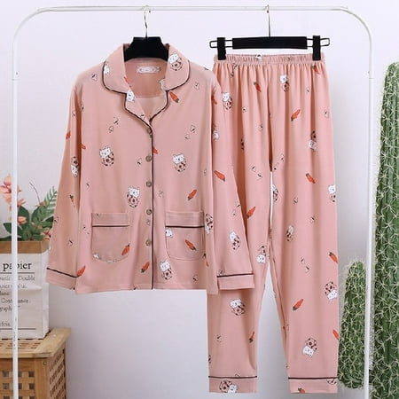 DanceeMangoo Women Comfortable Pyjamas OverSize 5XL 6XL 7XL Long Sleeve Casual Homewear Autumn Winter Pajama Sets Cotton Long Sleepwear Set
DanceeMangoo Women Comfortable Pyjamas OverSize 5XL 6XL 7XL Long Sleeve Casual Homewear Autumn Winter Pajama Sets Cotton Long Sleepwear Set