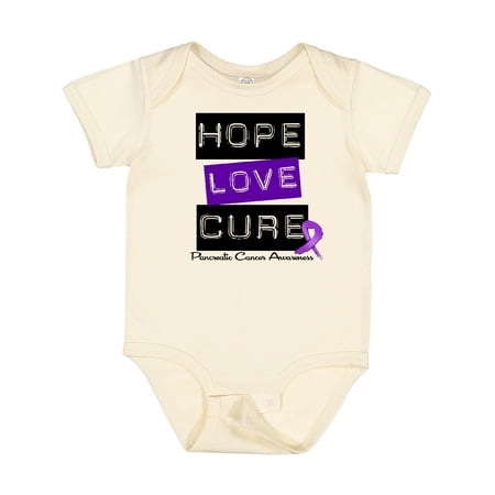 Inktastic Pancreatic Cancer Hope Love Cure Gift Baby Boy or Baby Girl Bodysuit
Inktastic Pancreatic Cancer Hope Love Cure Gift Baby Boy or Baby Girl Bodysuit