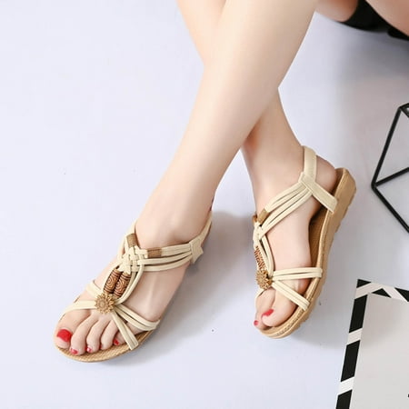 Fjofpr Women Shoes Clearance Stylish Casual Boho Flat Fish Mouth Beaded Sandals
Fjofpr Women Shoes Clearance Stylish Casual Boho Flat Fish Mouth Beaded Sandals
