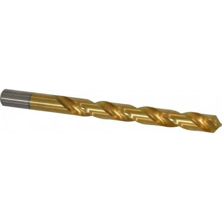Chicago-Latrobe 1/2 118° HSS Jobber Drill TiN Finish Right Hand Cut Spiral Flute Straight Shank 6 OAL Standard Point
Chicago-Latrobe 1/2 118° HSS Jobber Drill TiN Finish Right Hand Cut Spiral Flute Straight Shank 6 OAL Standard Point