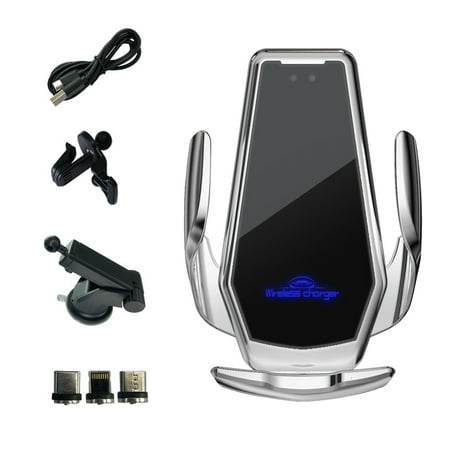 Wireless Charging Car Phone Holder Charger With Magnetic Head ABS Golden Practical PC Fully Automatic 15W
Wireless Charging Car Phone Holder Charger With Magnetic Head ABS Golden Practical PC Fully Automatic 15W