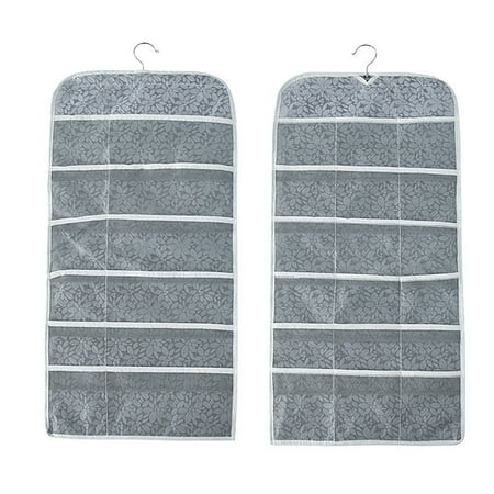 AIEOTT ClearanceNon-woven Double-sided Storage Bag Washable Wardrobe Multi-pocket Bra Hanging Bag Door Rear Socks Storage Bag 12+18
AIEOTT ClearanceNon-woven Double-sided Storage Bag Washable Wardrobe Multi-pocket Bra Hanging Bag Door Rear Socks Storage Bag 12+18