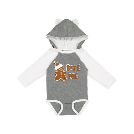 Inktastic Bite Me Gingerbread Gift Baby Boy or Baby Girl Long Sleeve Bodysuit
Inktastic Bite Me Gingerbread Gift Baby Boy or Baby Girl Long Sleeve Bodysuit