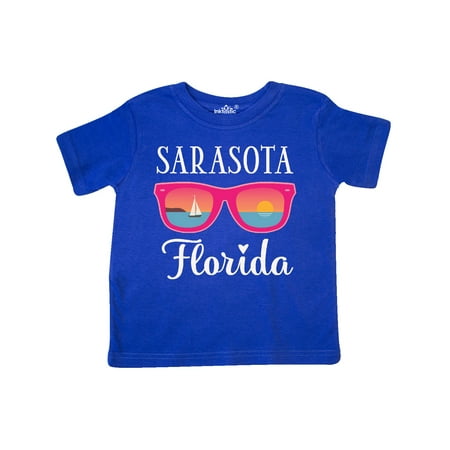 Inktastic Sarasota Florida Summer Trip Gift Toddler Toddler Girl T-Shirt