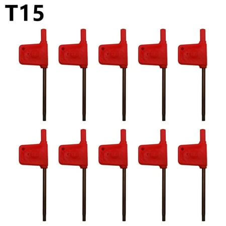 10× Small Torx screwdriver T Wrench Red Flag Type Spanner Key Screwdriver T5-T20
10× Small Torx screwdriver T Wrench Red Flag Type Spanner Key Screwdriver T5-T20