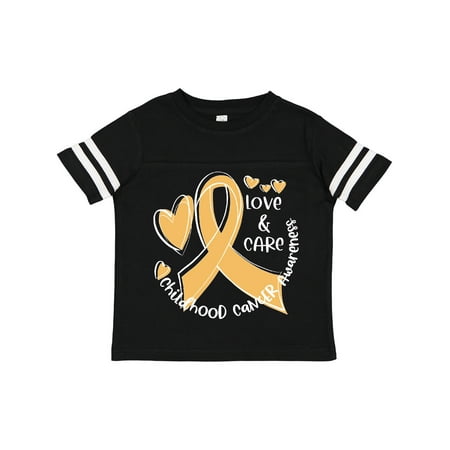 Inktastic Love Care Cure Childhood Cancer Awareness Gift Toddler Boy or Toddler Girl T-Shirt
Inktastic Love Care Cure Childhood Cancer Awareness Gift Toddler Boy or Toddler Girl T-Shirt