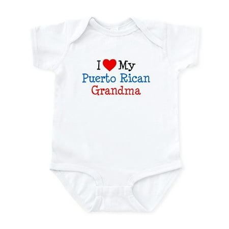 CafePress - I Love Puerto Rican Grandma Infant Bodysuit - Baby Light Bodysuit Size Newborn - 24 Months
CafePress - I Love Puerto Rican Grandma Infant Bodysuit - Baby Light Bodysuit Size Newborn - 24 Months