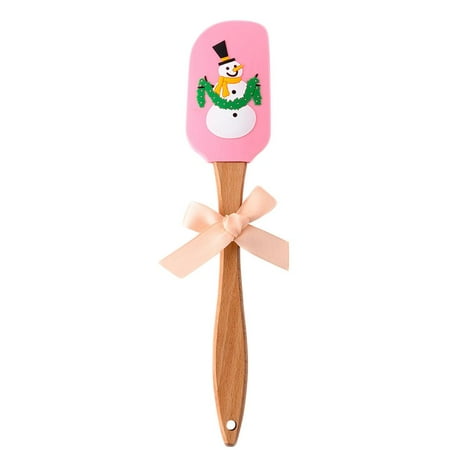 Atralife Silicone shovel Silicone Butter Spatula Cream Mixing Scraper with Wooden Handle for Christmas Decoration Baking
Atralife Silicone shovel Silicone Butter Spatula Cream Mixing Scraper with Wooden Handle for Christmas Decoration Baking