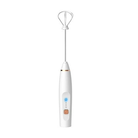 Profit Egg Beater Milk Frother Electric Mixer Handily Gripped Coffee Blender Multipurpose Rechargeable Detachable Kitchen Gadget White
Profit Egg Beater Milk Frother Electric Mixer Handily Gripped Coffee Blender Multipurpose Rechargeable Detachable Kitchen Gadget White